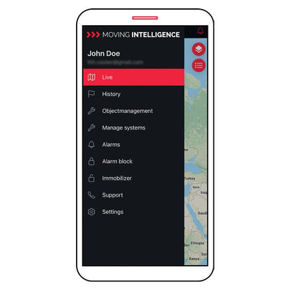 Moving Intelligence MiSentry MI01 Caravan & Vehicle Tracker - Towsure