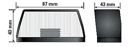Number Plate Light - Large - Towsure