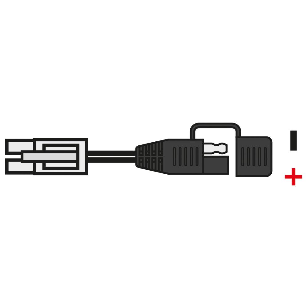 Oxford Oximiser Connector - Female 12 Plug to SAE Connector - Towsure