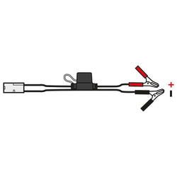 Oxford Oximiser / Maximiser Battery Charger Connection Lead - Crocodile Clips - Towsure