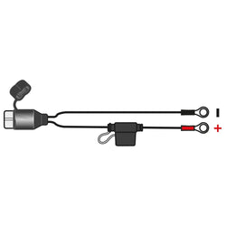 Oxford Oximiser Weatherproof Battery Lead - Ring Terminals - Towsure