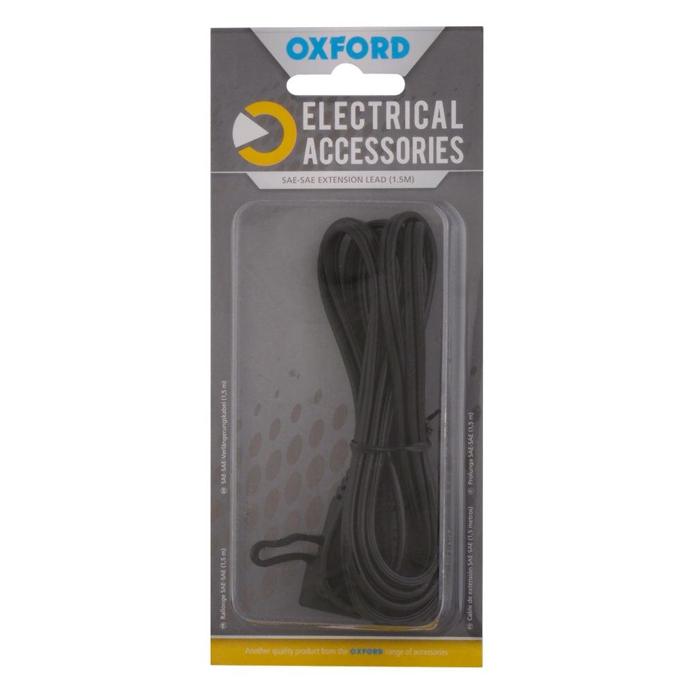 Oxford SAE to SAE Plug Extension Lead - 1.5 Metres - Towsure