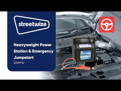 Streetwize 12-24V 44Ah Portable Jump-Start Power Station