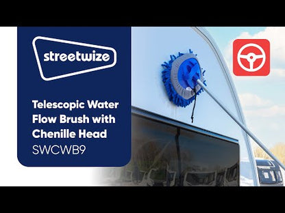 Streetwize Flow-Through Car & Caravan Wash Brush - 1.65 Metre