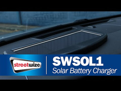 Streetwize Solar Auto Trickle Battery Charger - 12v