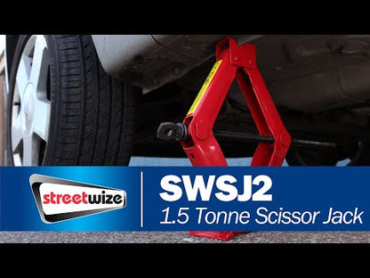 Streetwize 1500kg Scissor Jack
