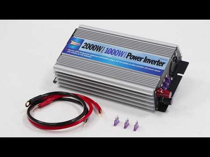 Streetwize 1000 Watt (2000 Watt Peak) Inverter