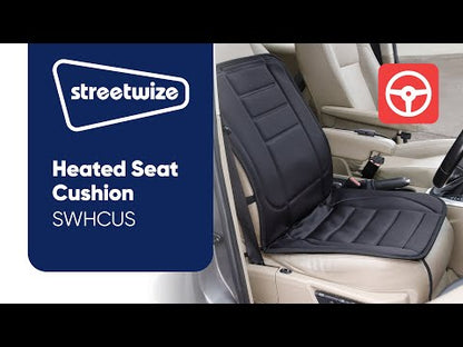 Streetwize Heated Car Seat Cushion - 12 Volt
