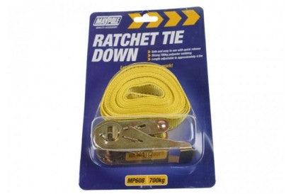 Ratchet Strap - 25MM x 4.5M 600KG - Towsure