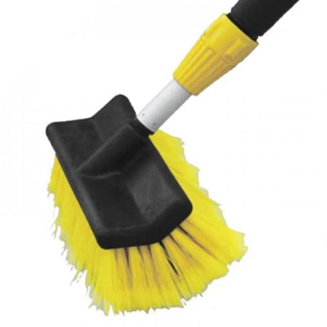 Rolson Telescopic Water Fed Car Wash Brush - 2 Metres with Large Brush Head - Towsure