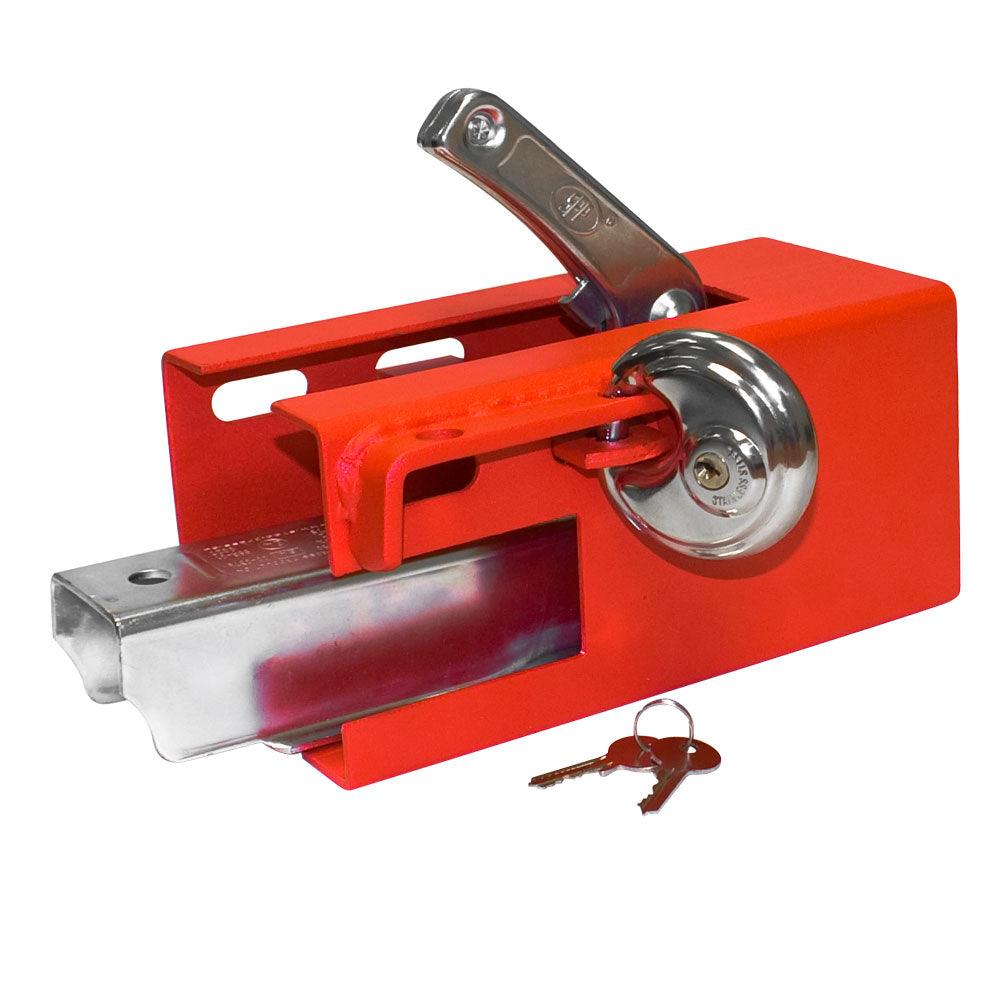 Streetwize Caravan Hitchlock - Red - Towsure