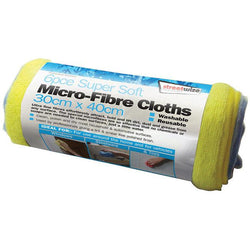 Super Soft Microfibre Cloths - 6 Piece - Towsure