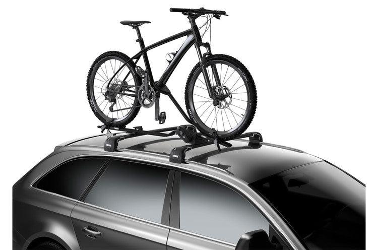 Thule ProRide 598 Roof Bar Cycle Carrier (20kg) - Black - Towsure