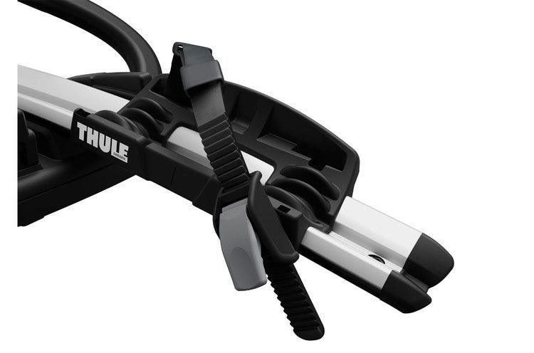 Thule ProRide 598 Roof Bar Cycle Carrier (20kg) - Silver - Towsure