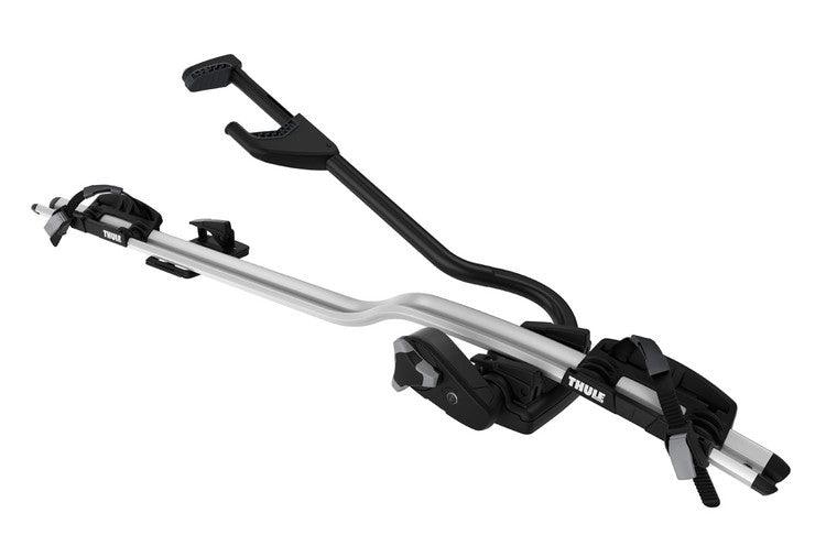 Thule ProRide 598 Roof Bar Cycle Carrier (20kg) - Silver - Towsure