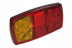 Trailer Lamp 12V LED Left Hand Rectangle Rear - Towsure
