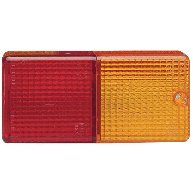 Replacement MP12B Lens for Rectangular Trailer Combination Lamp