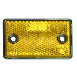 Trailer Side Reflector - Oblong Amber - Towsure