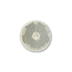 Trailer Side Reflector - Round White - Towsure