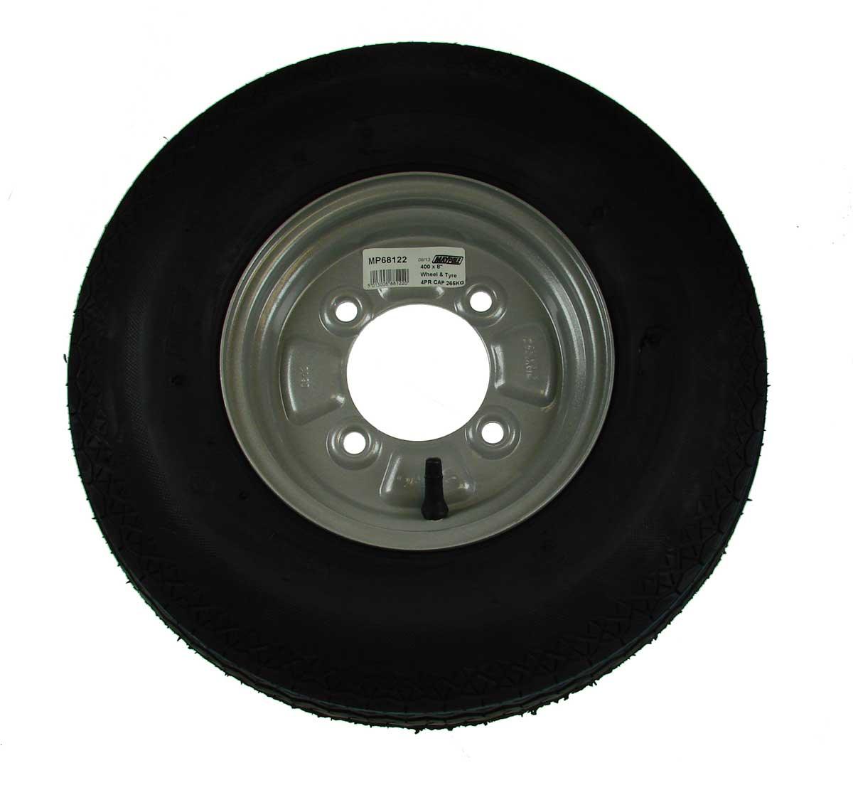 Trailer Wheel 480 x 8 - Suits Towsure 337 Trailer - Towsure