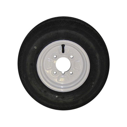 Trailer Wheel and Tyre - 400 X 8 - 4 inch Pcd - Towsure