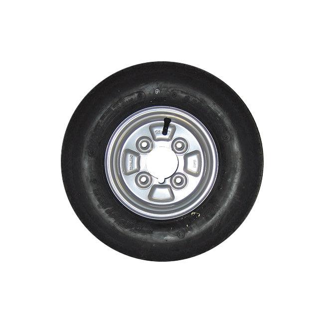 Trailer Wheel and Tyre - 400 X 8 - 4 inch Pcd - Towsure