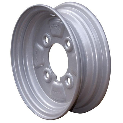 Trailer Wheel Rim - 400 X 8 - 4" PCD - Silver - Towsure