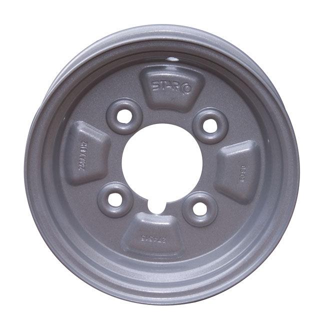 Trailer Wheel Rim - 400 X 8 - 4" PCD - Silver - Towsure