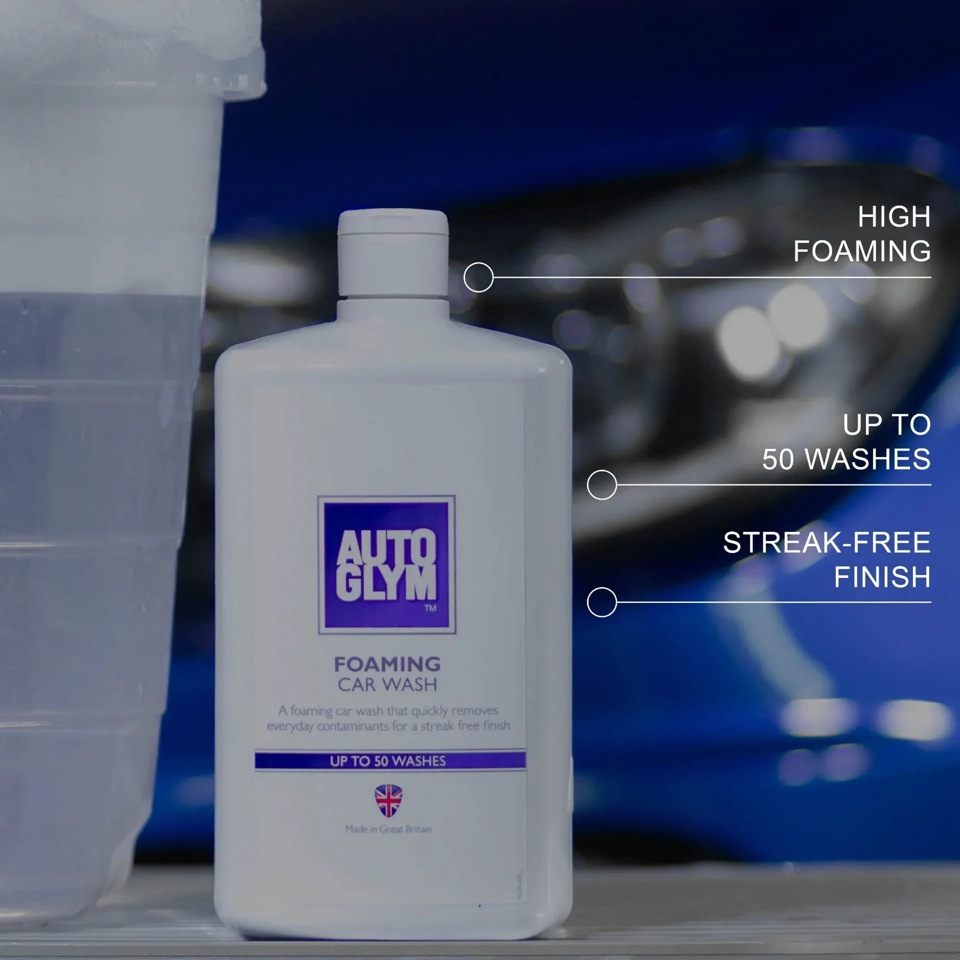 Autoglym Foaming Car Wash - 1 Litre