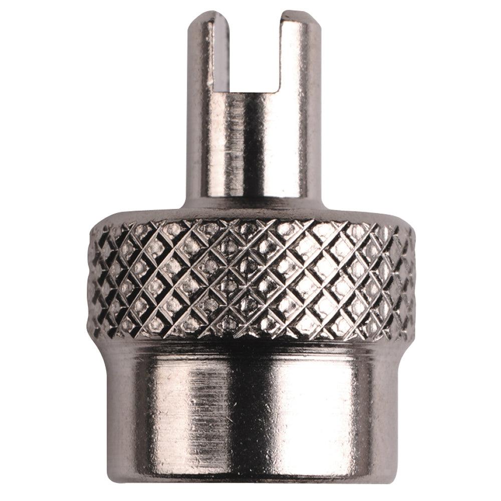 Valve Cap - Metal with Core Remover (Schrader) - Towsure