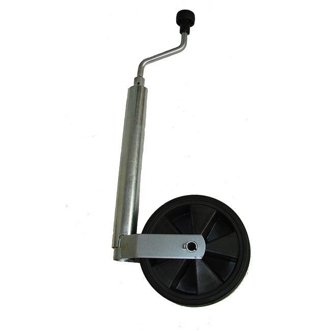 Wide Telescopic Jockey Wheel 48mm 100kg - Towsure